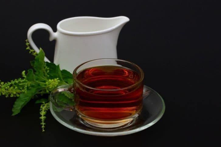 شاي بالحبق
